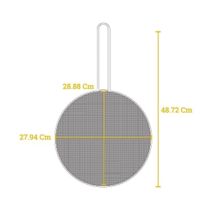 Lodge Stainless Steel Splatter Screen 28 cm (1)